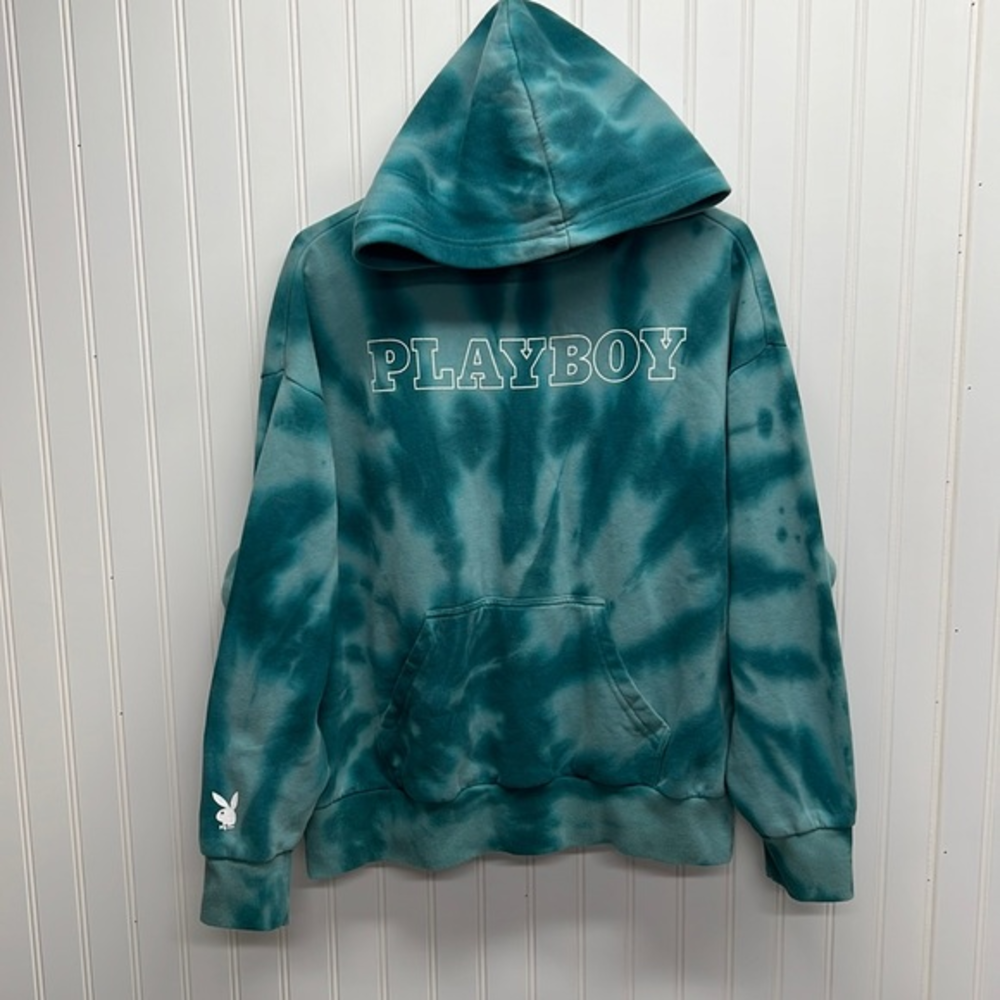 Playboy x‎ PACSUN Tye Dye Hoodie Sz S